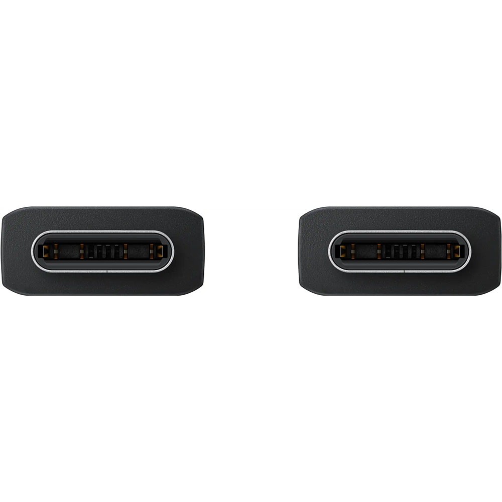 (1.8m) Galaxy S25 Edge 3A USB C auf USB C Verbindungskabel Ladekabel (EP-DX310JBEGEU) - Schwarz