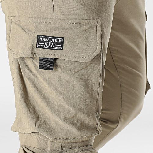 Pantalon Cargo Beige