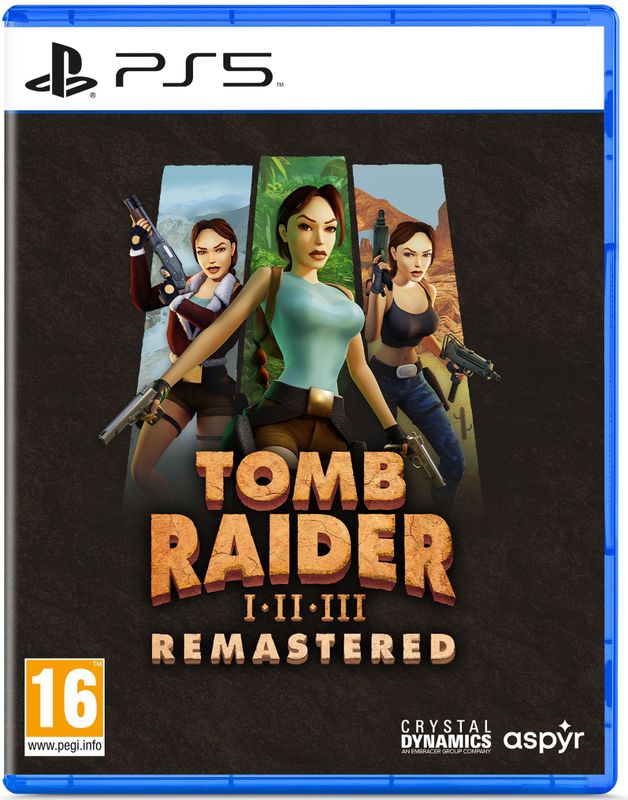 Playstation - Tomb Raider I-III Remastered - Game - PS5