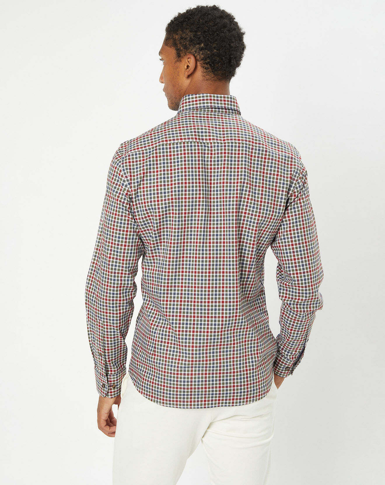 Hackett London Chemise Slim Fit à carreaux vichy multicolore