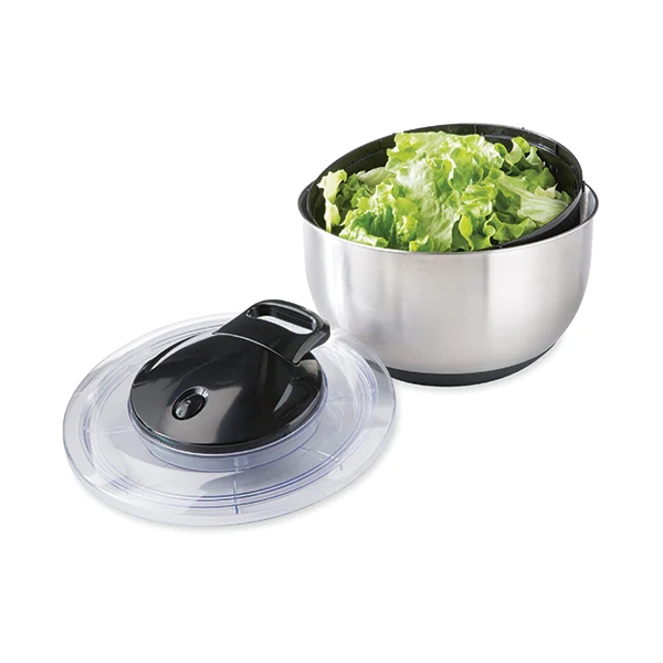 Essoreuse salade inox 25 cm 4,5 L Mathon