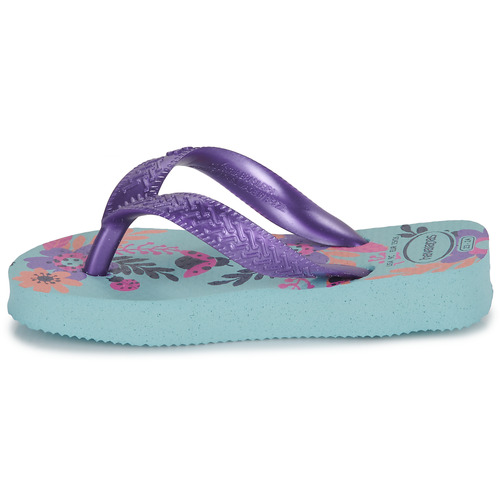 Havaianas - KIDS FLORES - Bleu / Violet