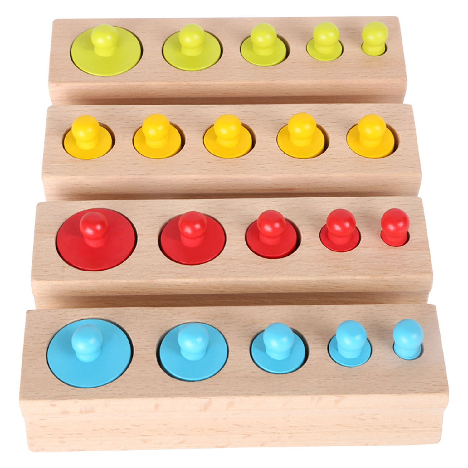 Small Foot-Houten Puzzel Grootte Sorteren