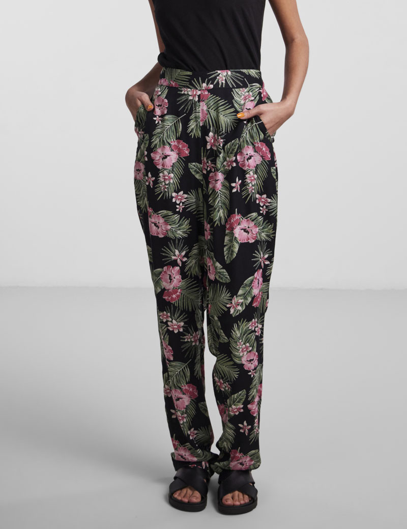 PIECES PANTALON VISCOSE NYA IMPRIMÉ À FLEURS