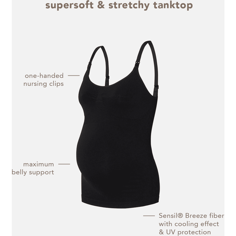 Noppies Still-Top Evi Sensil® Breeze Black