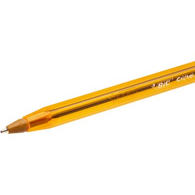 BIC Cristal Fine - 50 Stylos à bille - noir