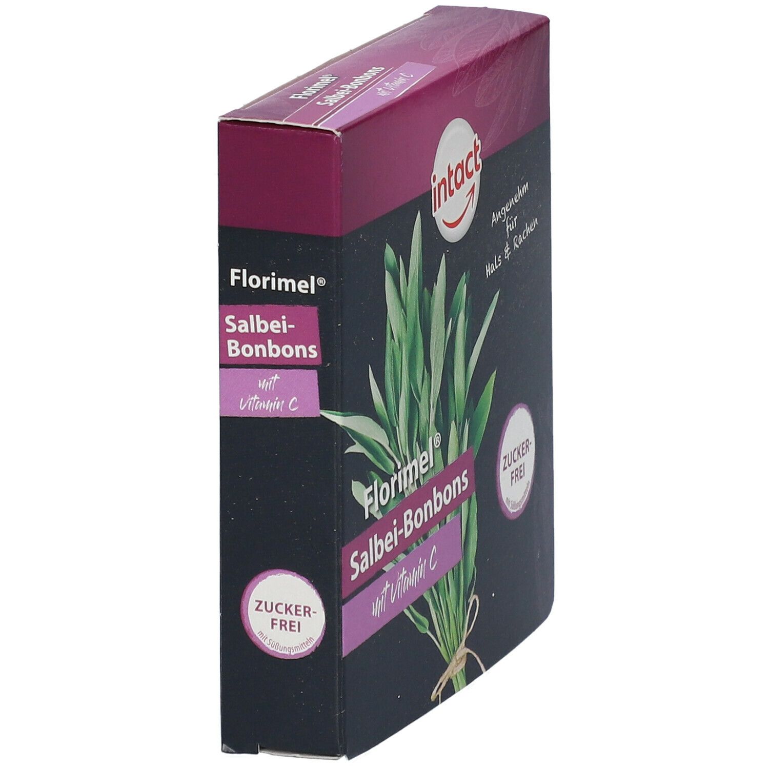 Florimel Salbei Bonbons mit Vitamin C zuckerfrei