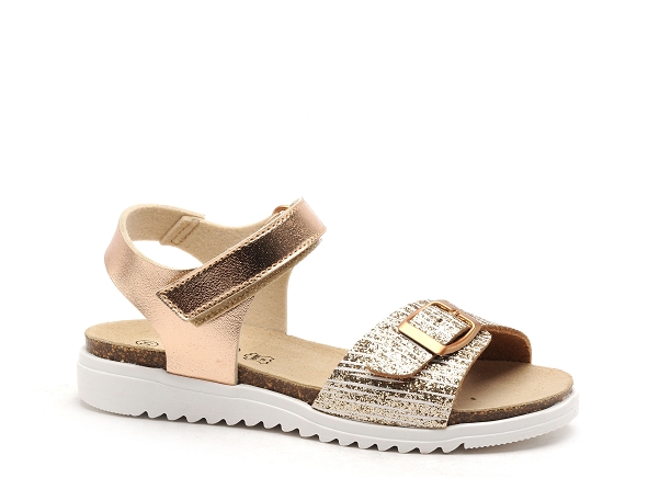 Bellamy nu pieds enfant fillette grece or