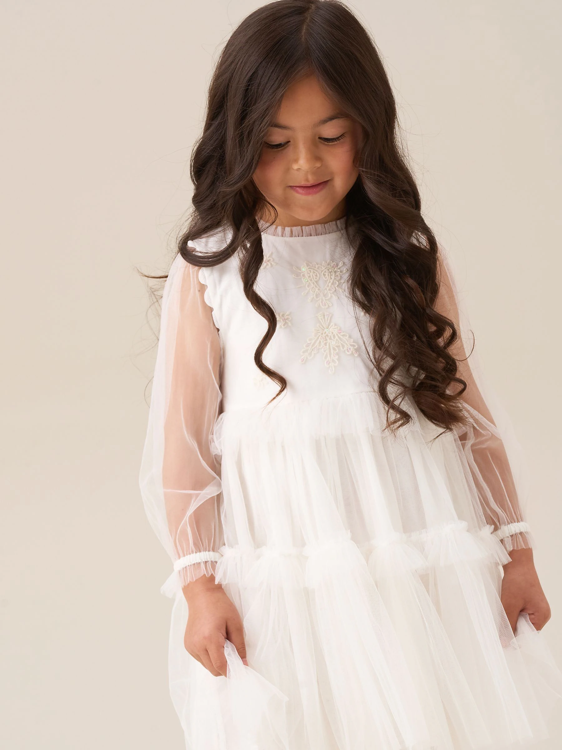 Angel & Rocket Beau boho-jurk met borduursel