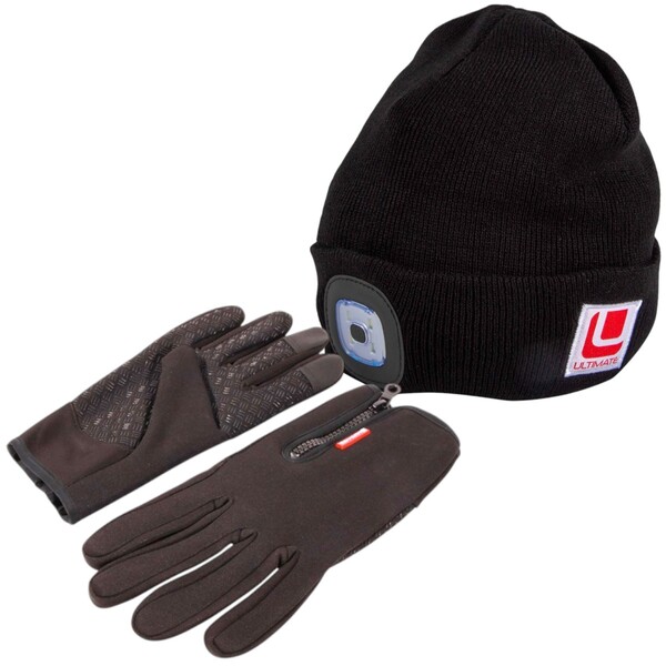 Ultimate Shield Gloves   Winter Hat Set
