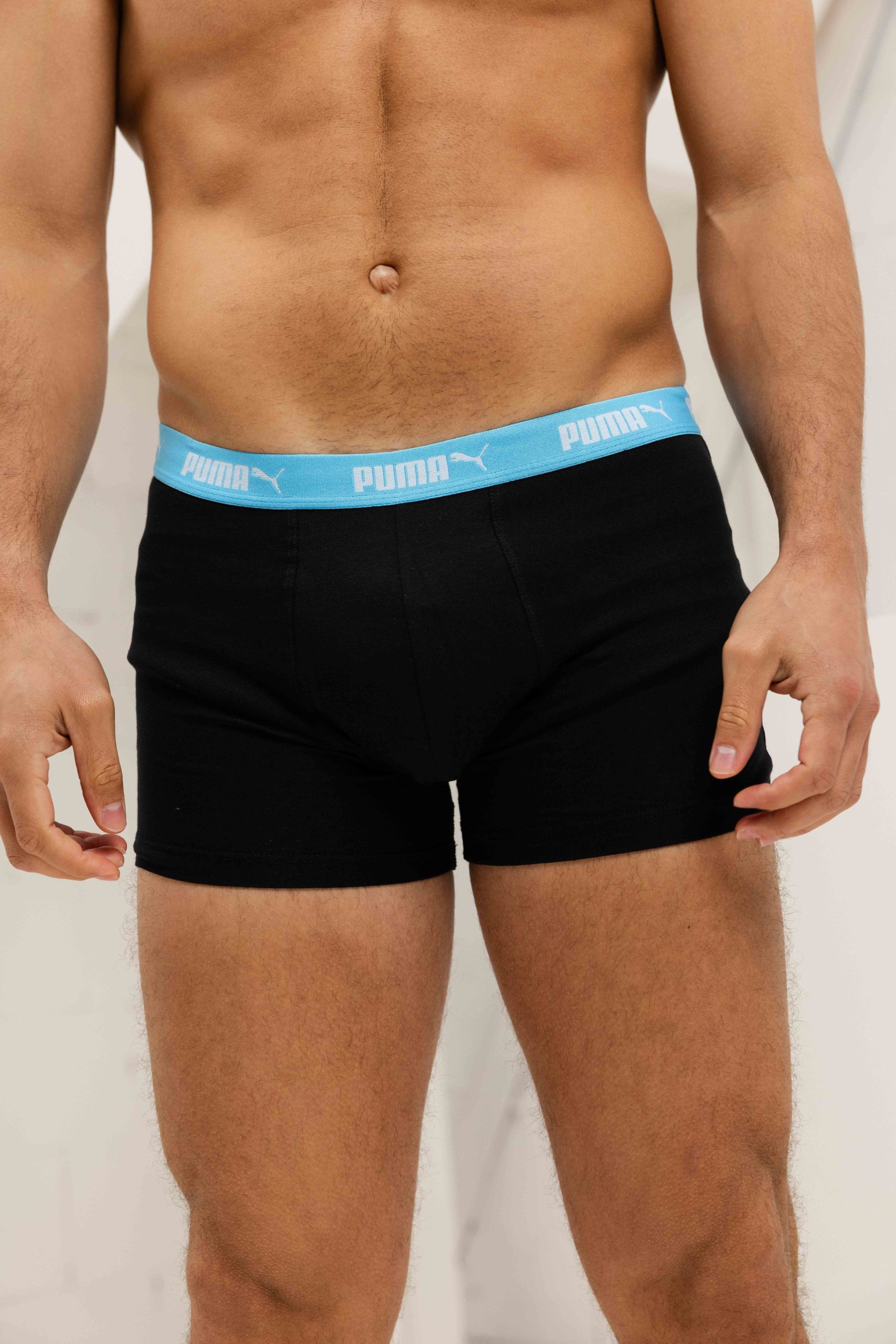 Puma Promo Boxershort Heren 12-Pack Zwart/Oranje/Blauw/Geel