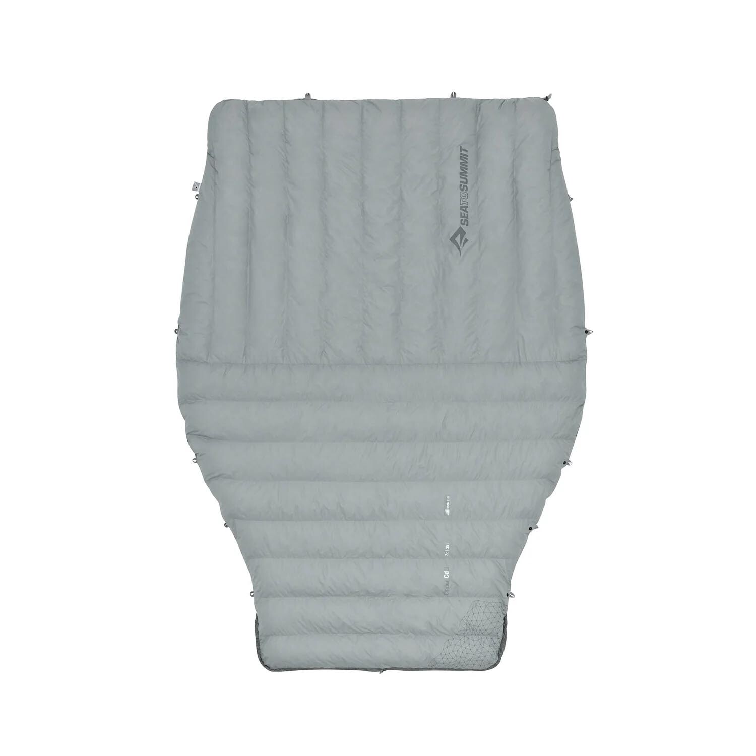 Sea to Summit Cinder Cd1 Integrated Down Quilt Large