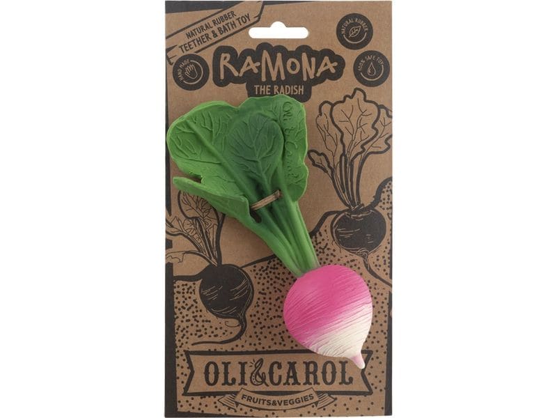 Oli&Carol Beissring Ramona the Radish 100% Naturkautschuk