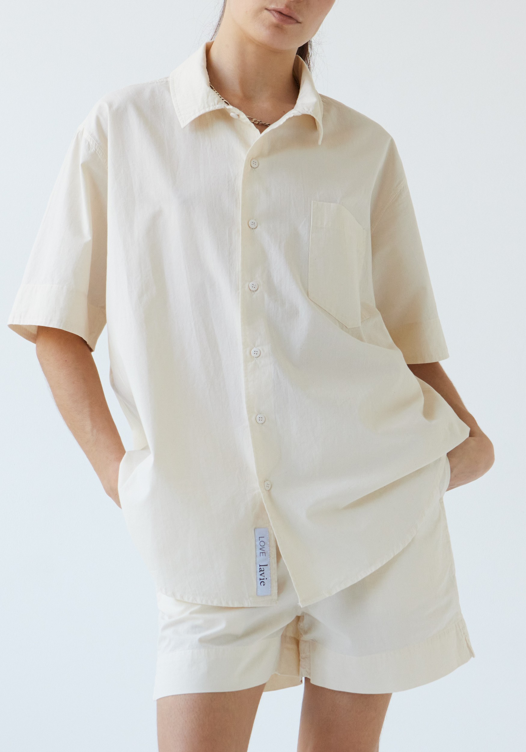 Lavie Kurzarmhemd John Undyed