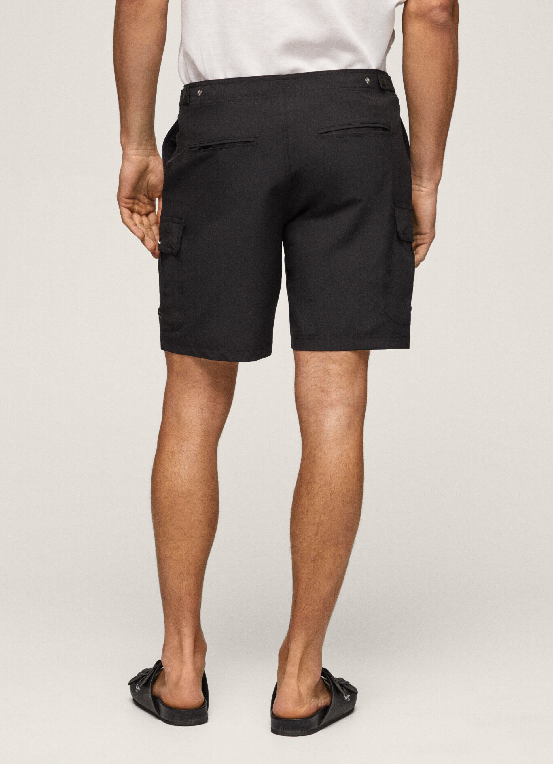FERGUS CARGO SWIMSUIT BERMUDA - preto