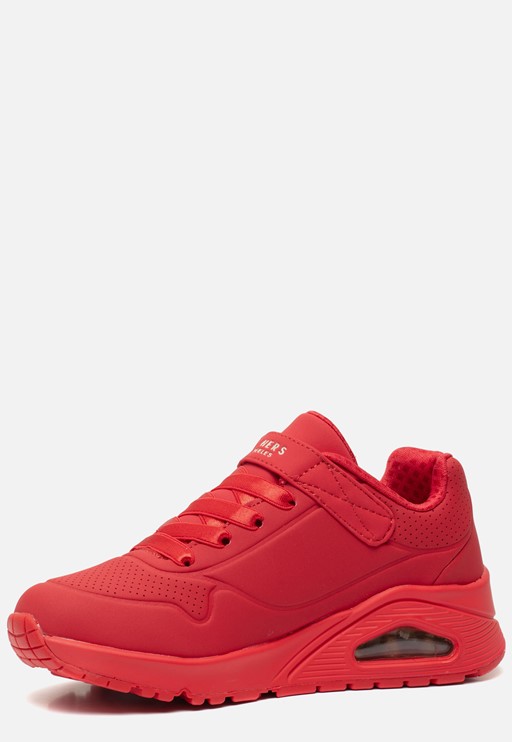 Skechers Uno Air Blitz sneakers rood Textiel