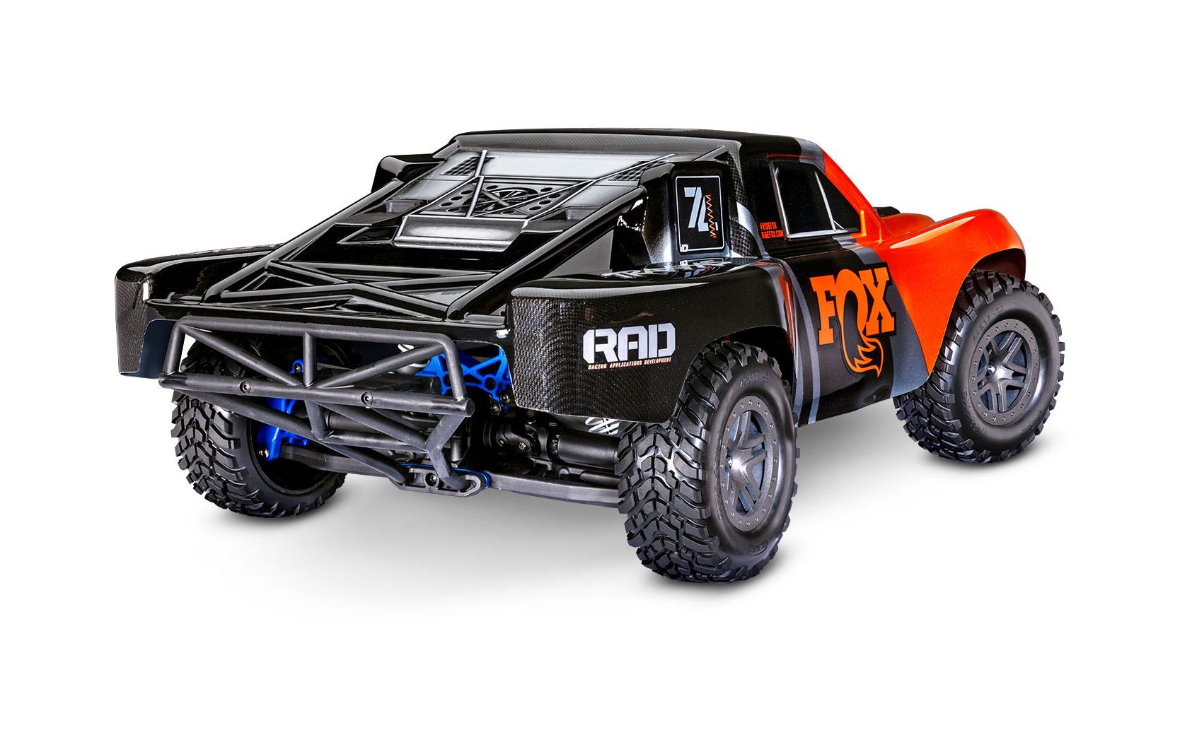 Short Course Truck Slash 4x4 BL-2s FOX, Orange, ARTR, 1:10<br>Robuster 4WD Brushless SCT