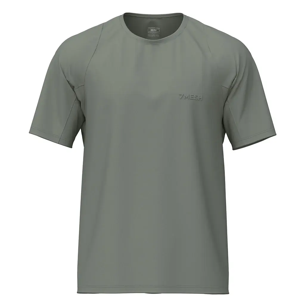 7mesh Atlas MTB Fietsshirt Korte Mouwen Groen Heren