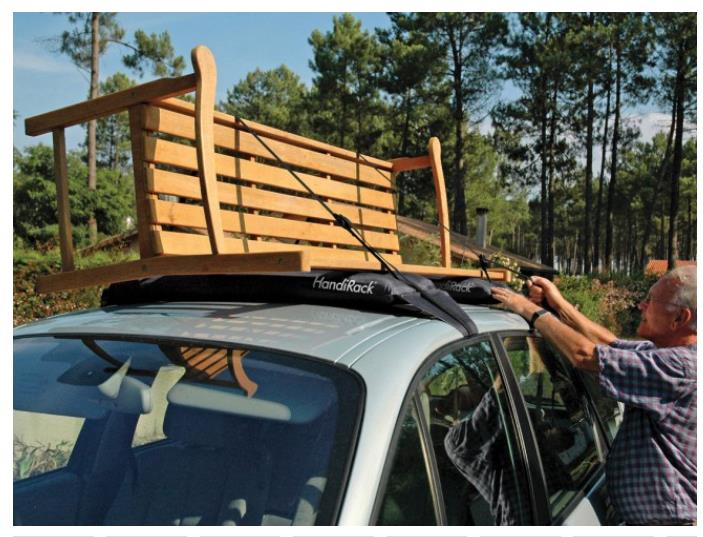 Handi Rack Barres de toit gonflable - Handirack