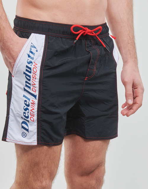 Diesel - BMBX-CAYBAY CALZONCINI - Noir / Blanc