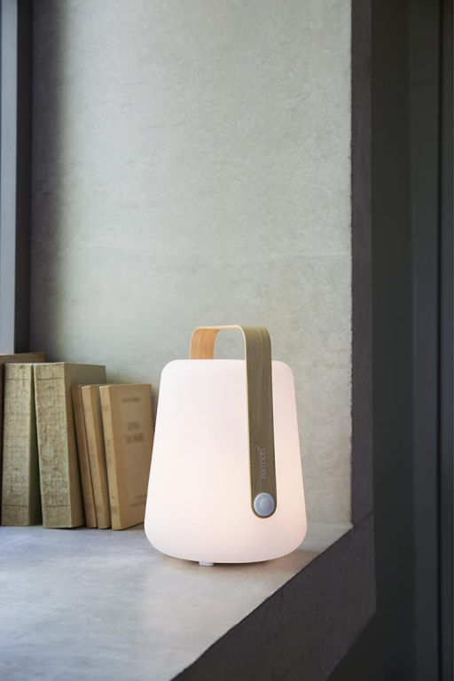 Fermob Balad tafellamp H25 LED oplaadbaar Bamboo
