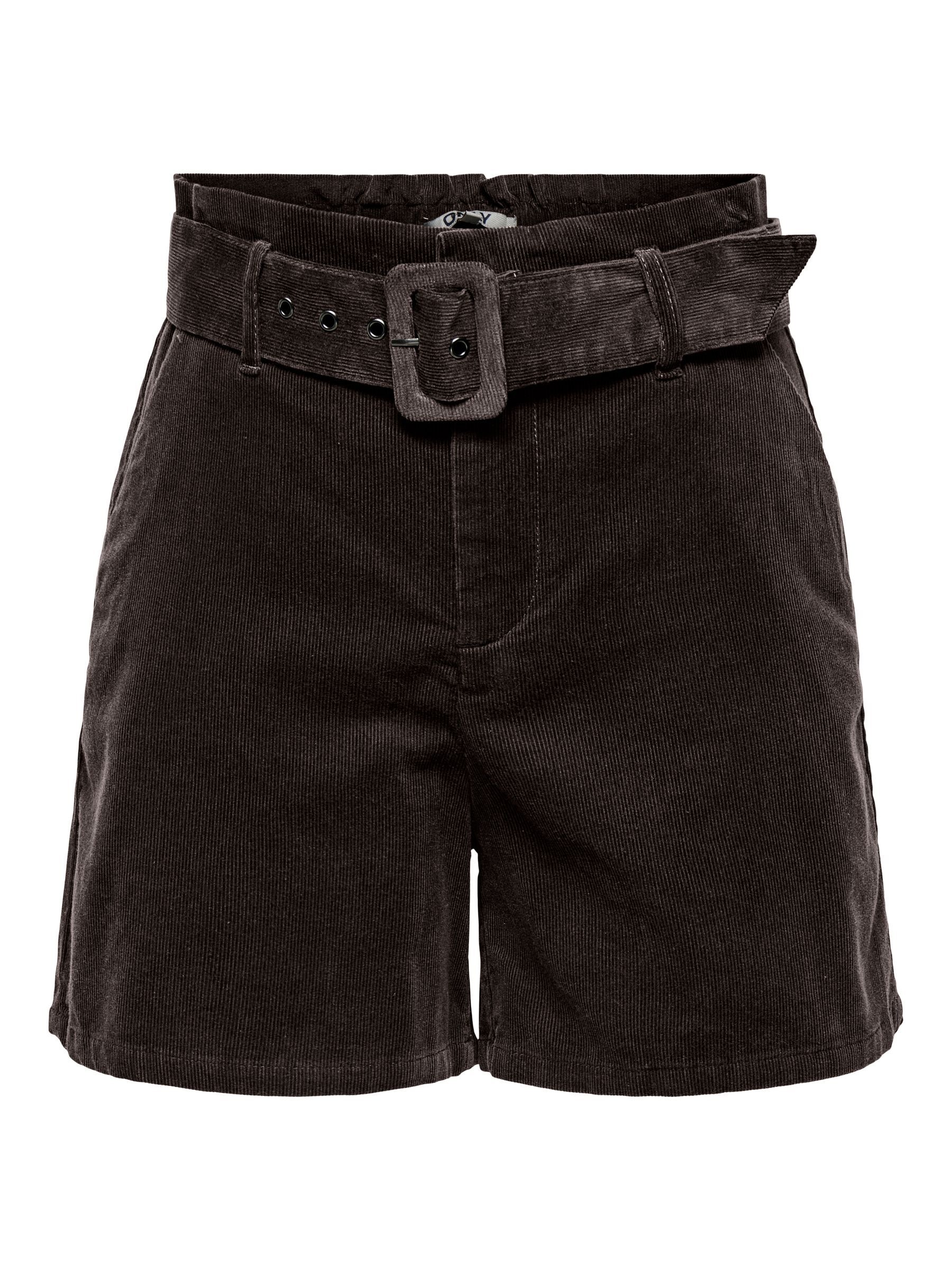 ONLY Shorts »ONLNESSA HW BELT CORD SHORTS CC PNT«