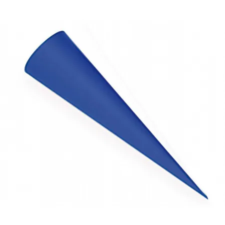 Goldbuch Bastelschultüte, blau, 70cm, rund