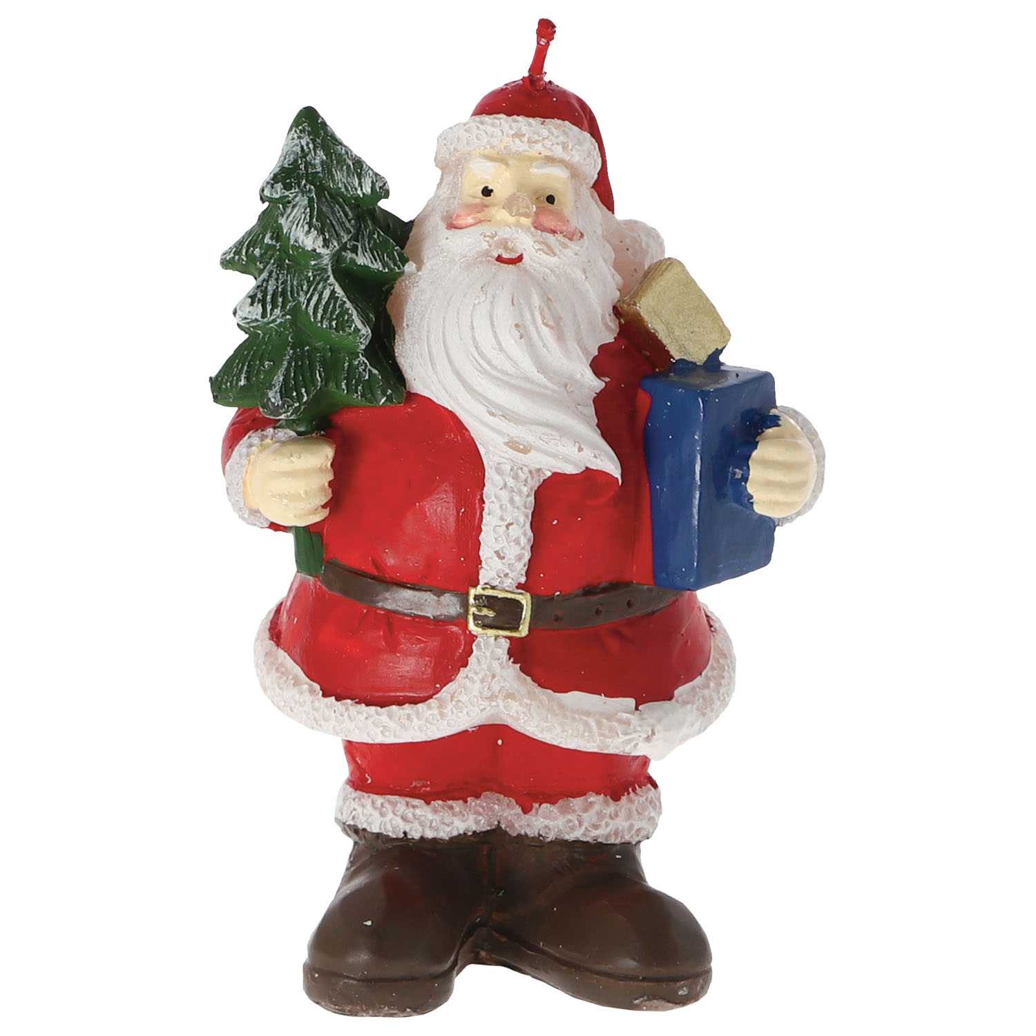 Kerze Weihnachtsmann/Schneemann 2fa