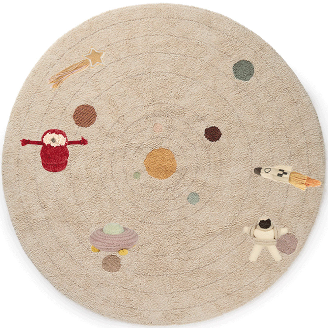 Lorena canals vloerkleed solar system - Ø150 cm