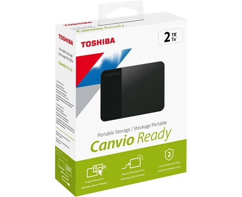 Toshiba Canvio Ready 2.5 2TB BLACK