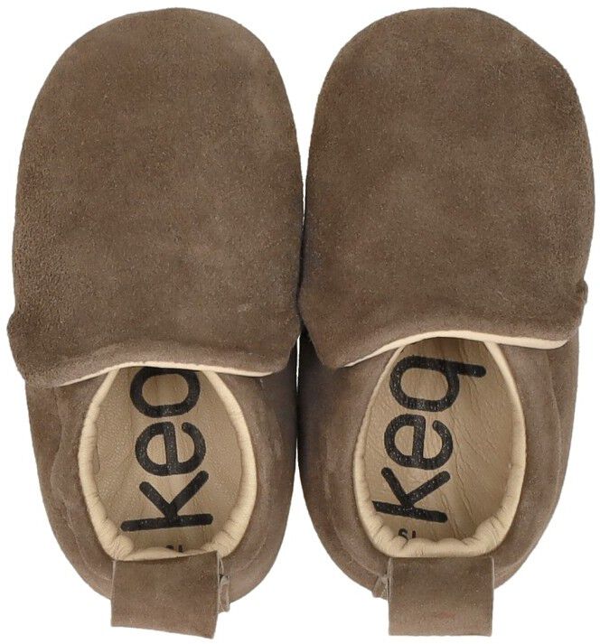 Keq Baby schoentjes taupe