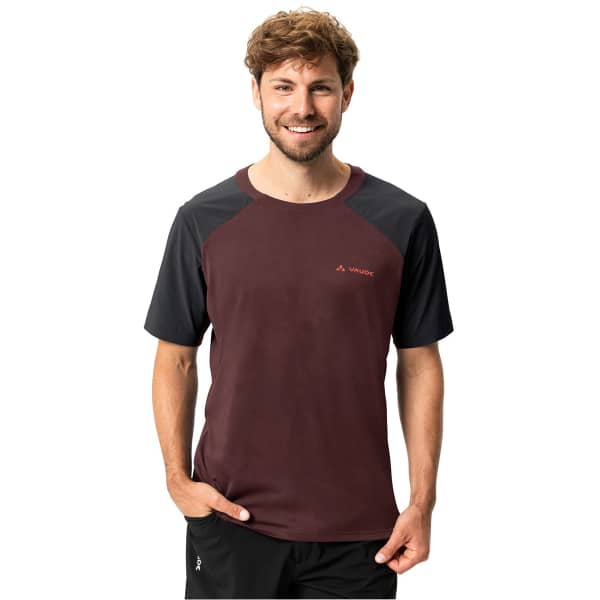 Débardeur running VAUDE MEN'S MOAB PRO SHIRT DARK OAK