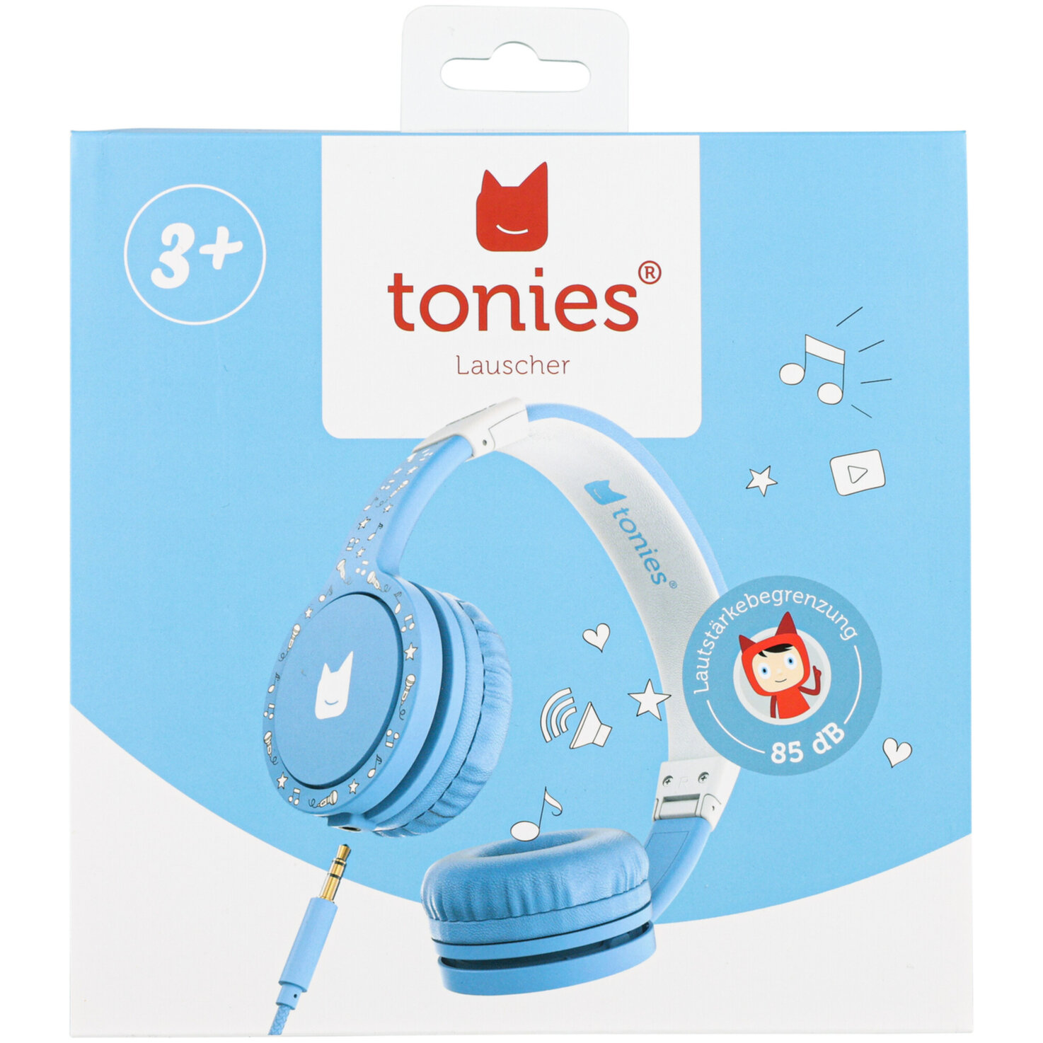 Tonies Lauscher Kinderkopfhörer (On-Ear, hellblau)