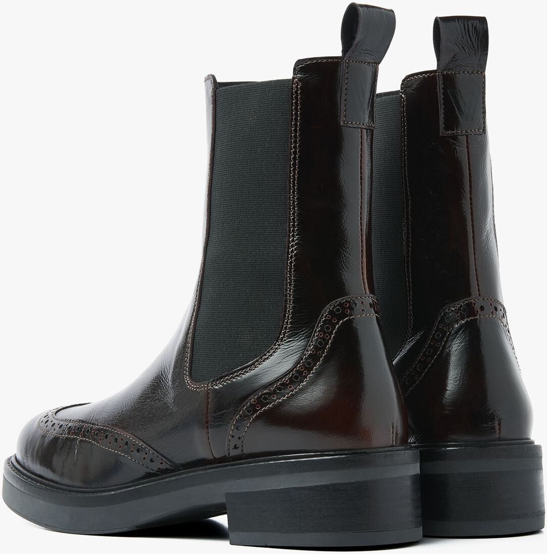 bruine via vai enkelboots lucia gina