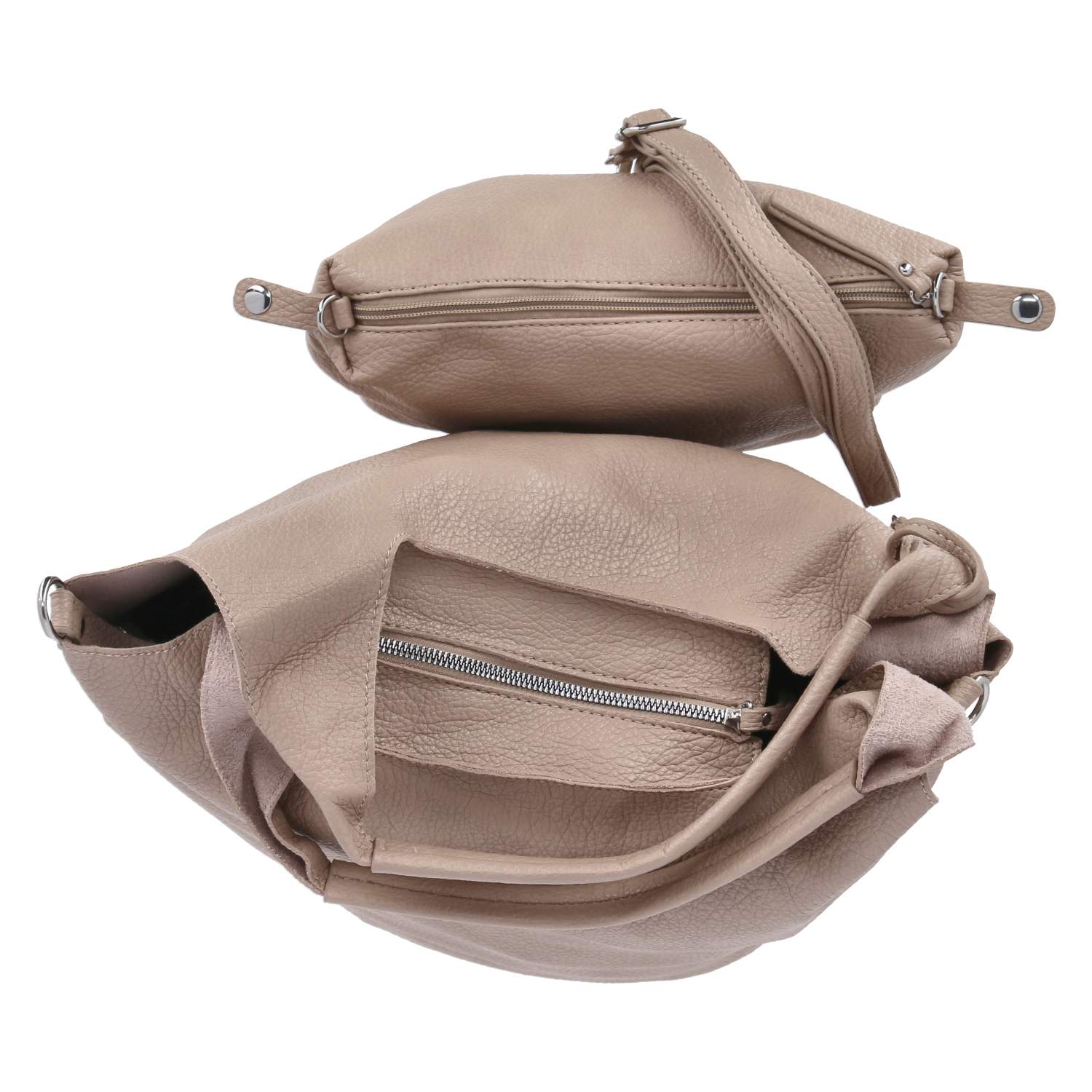 Fräulein Frida Bucket Bag - taupe