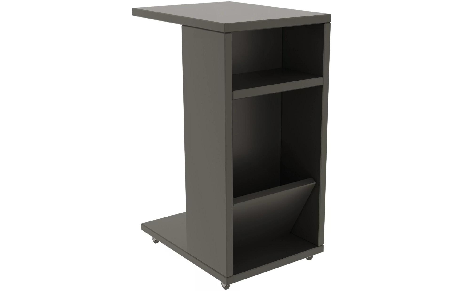 Beistelltisch Filinta 30 x 63 x 40 cm, AnthrazitRegalwagen