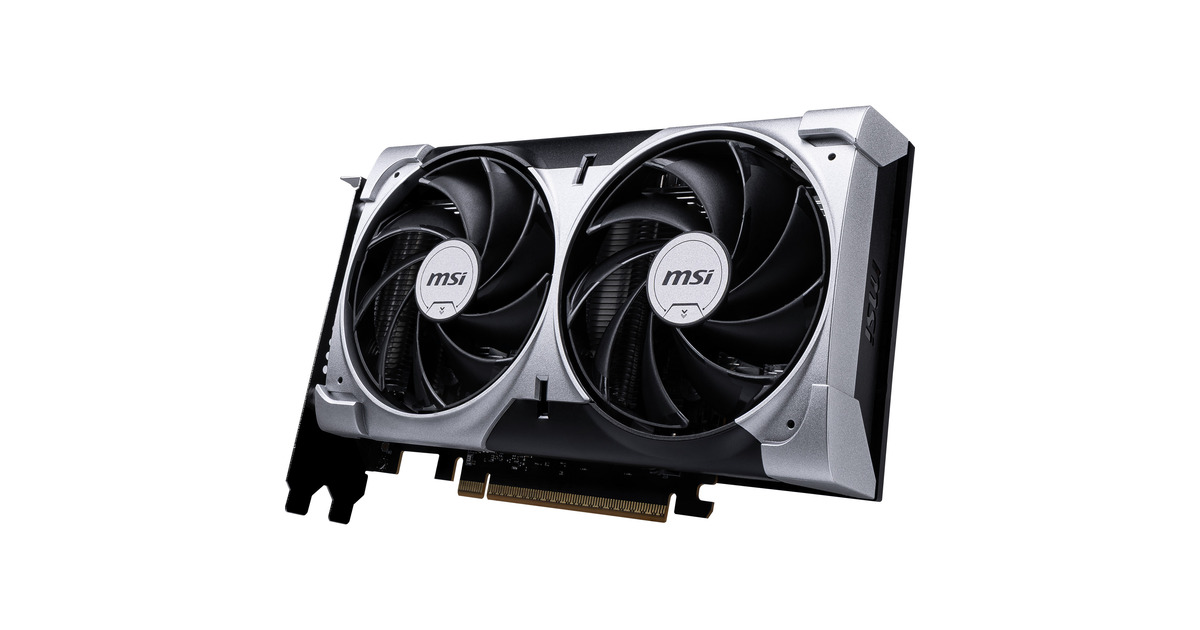 MSIGeForce RTX 5060 8G VENTUS 2X OC grafische kaart  (3x DisplayPort, 1x HDMI)