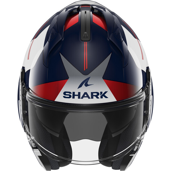 Shark - Casque Evo-GT Tekline Bleu foncé / Rouge / Blanc brillant