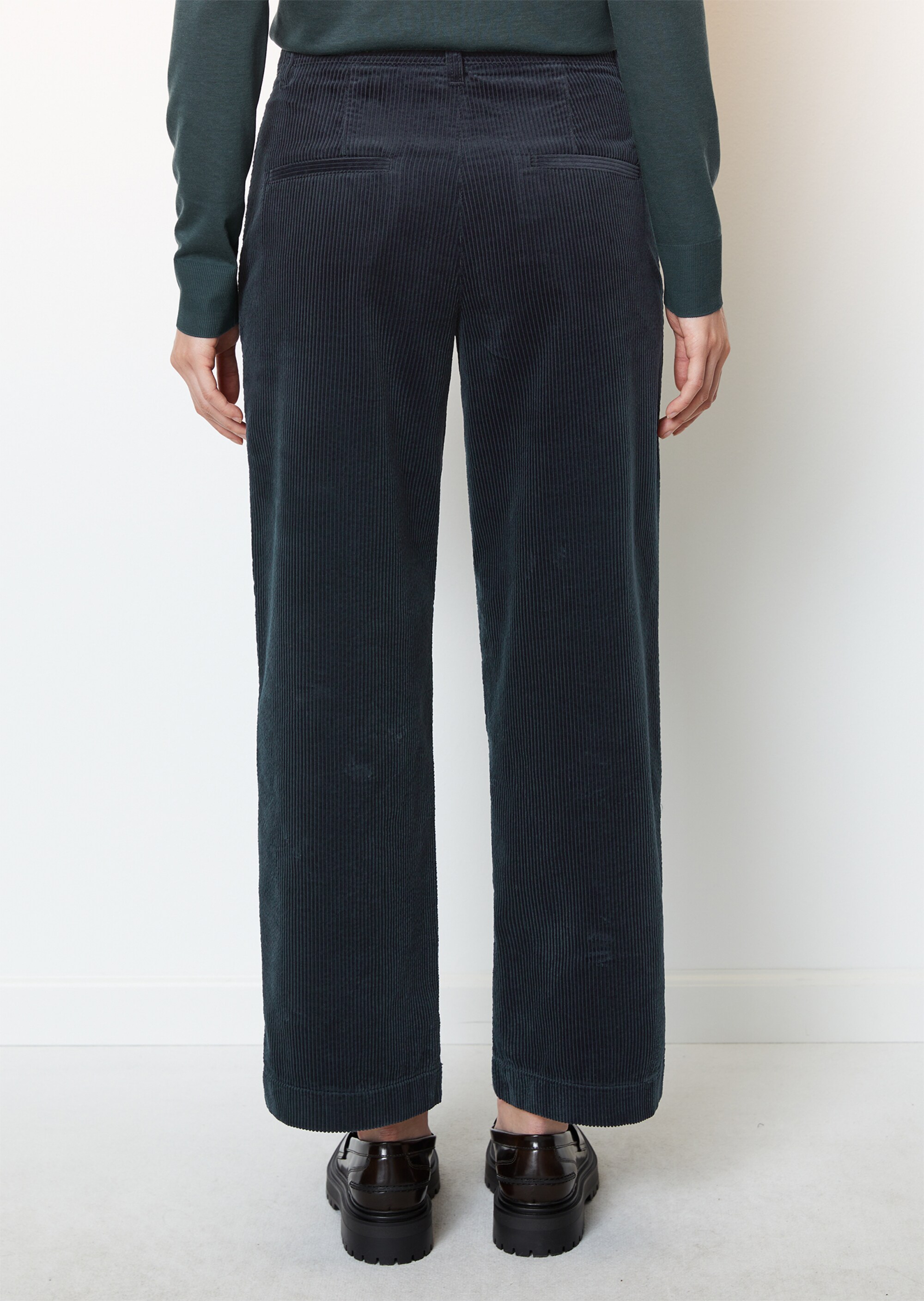 Wide Leg Pants Modell LANDEaus Organic Cotton-Cord