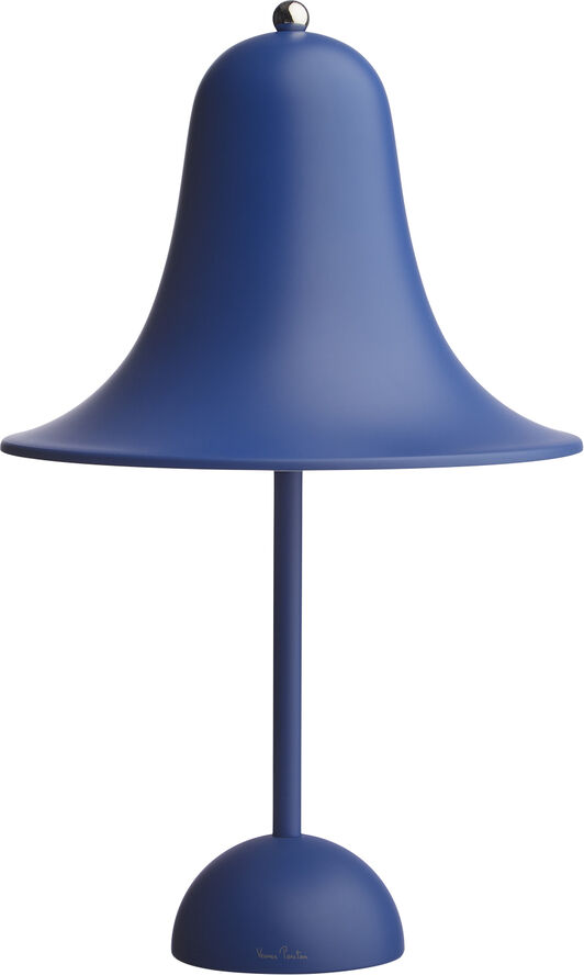 Verpan Pantop Ø23 Portable Table Lamp Matt classic blue