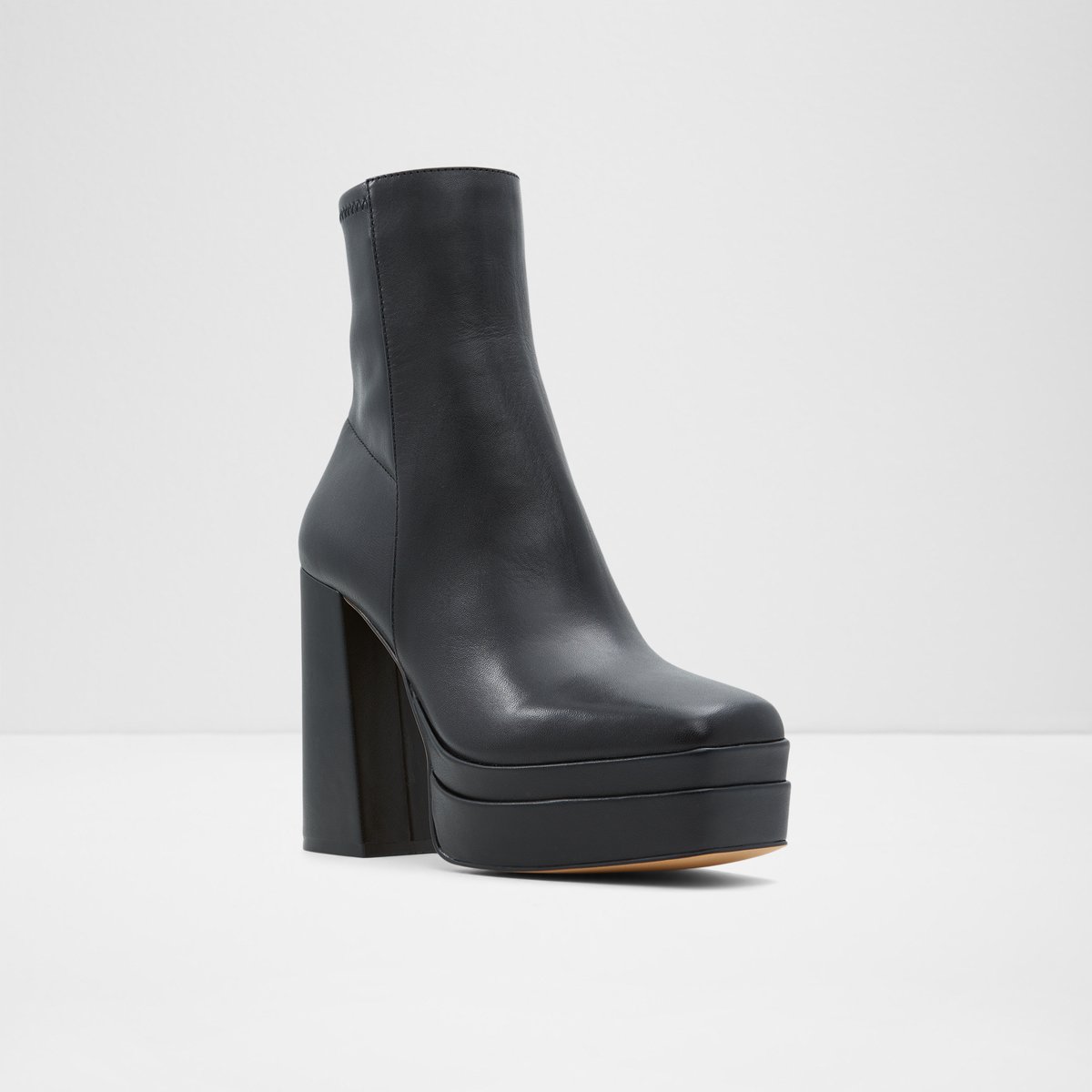 Mabel Black Synthetic Smooth Women Dress boots