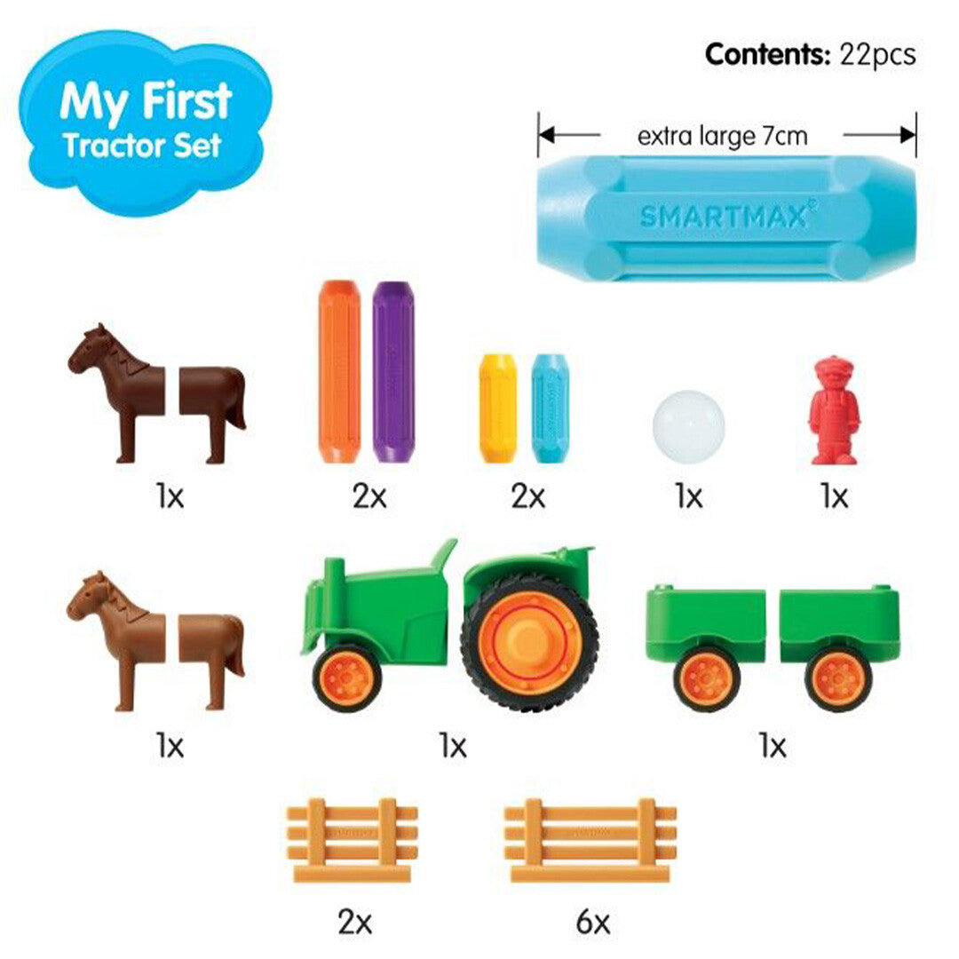 Smartmax magnetisch puzzelspel - my first tractor