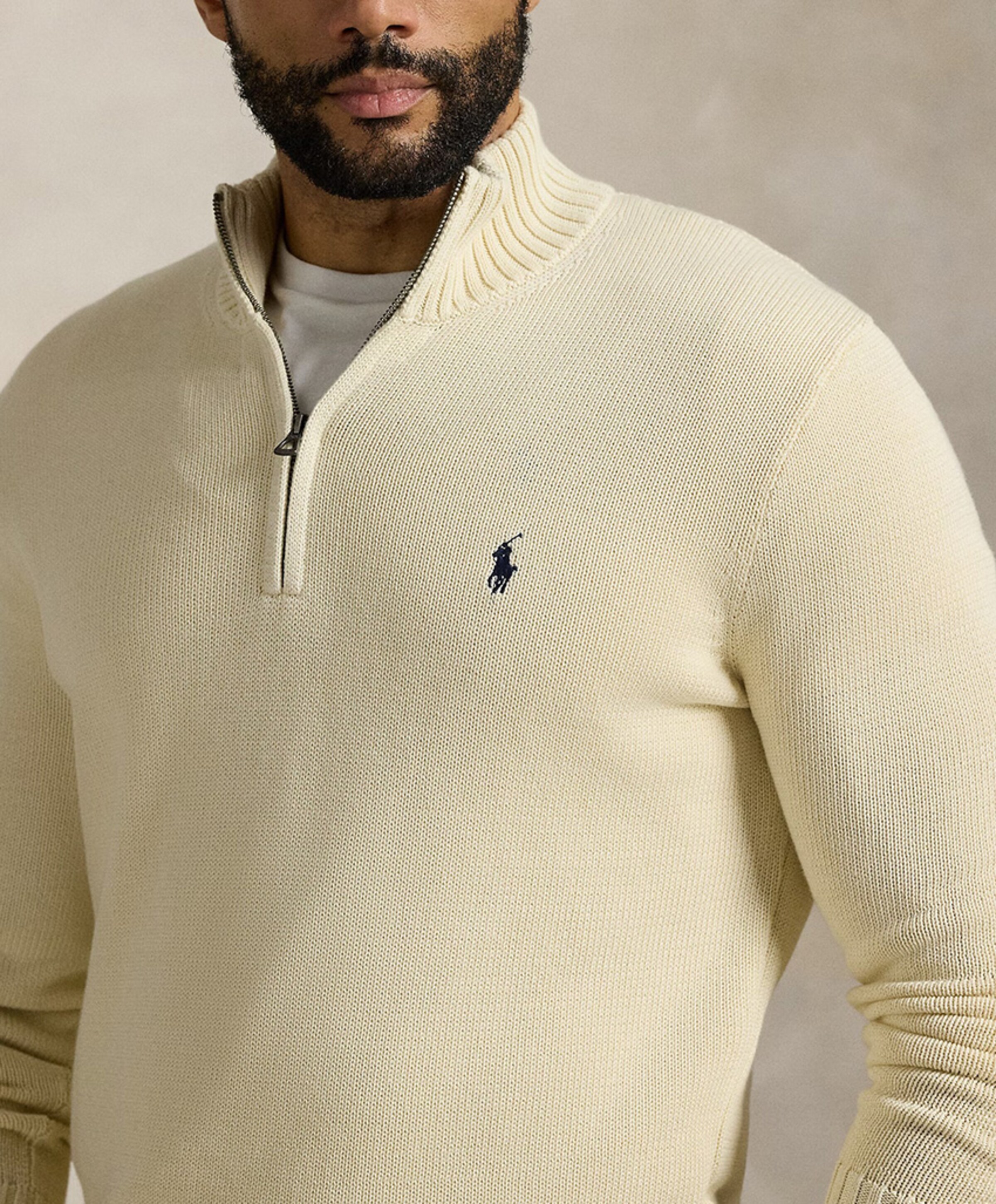 Ralph Lauren Heren trui beige
