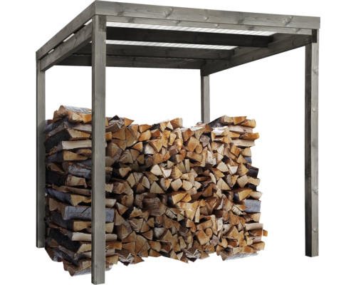 Universele overkapping Bikeport RAL7016 204 x 204 cm antraciet
