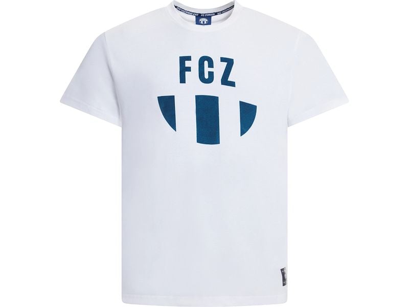 FC Zürich T-Shirt, L - Weiss FCZ T-Shirt für Fans