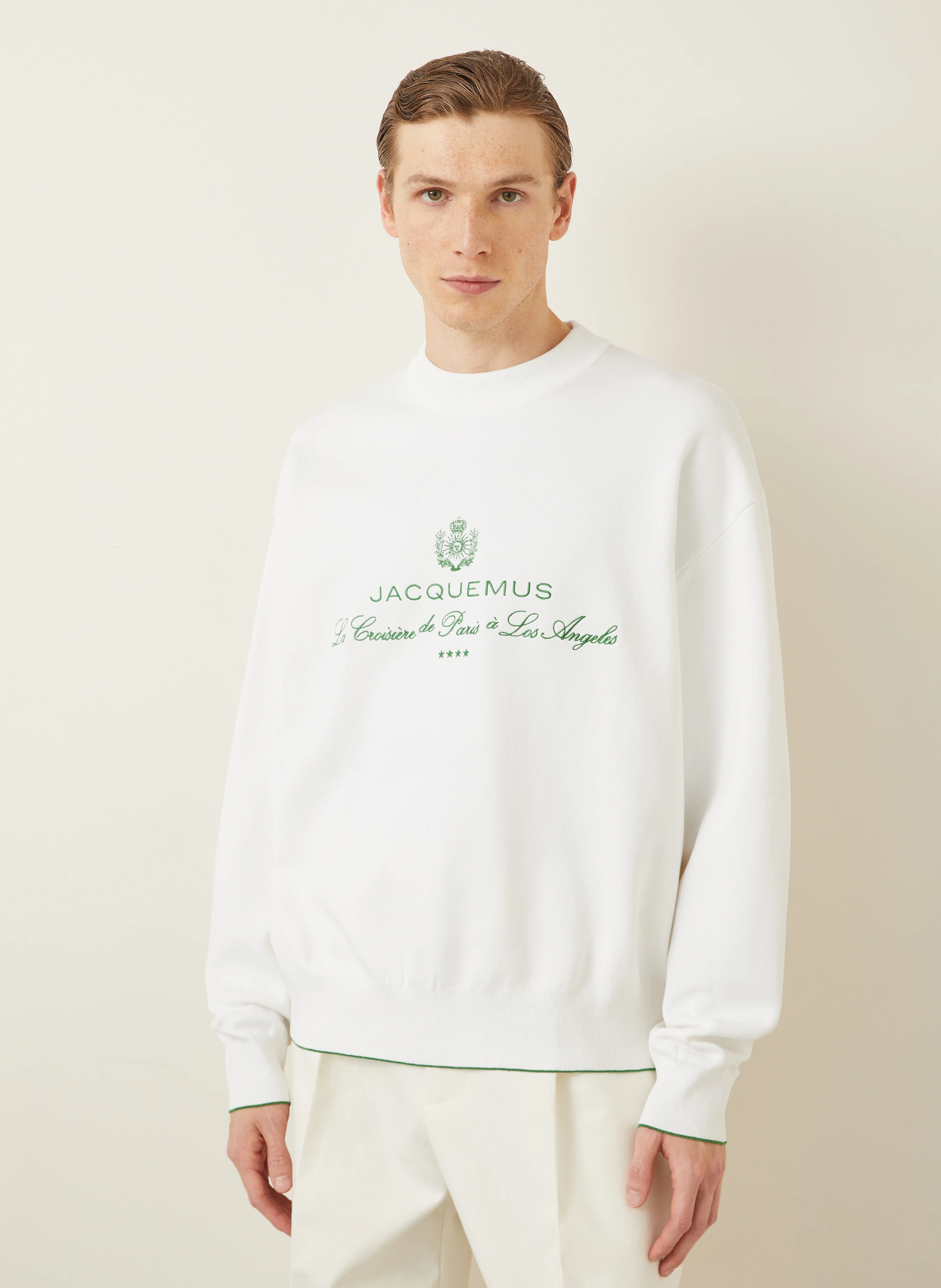 JACQUEMUS Sweatshirt LA MAILLE VENICE