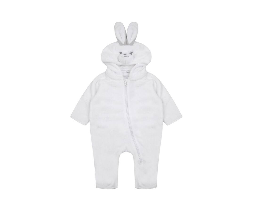 LARKWOOD LW073 - Pyjama Bébé à Capuche Oreilles de Lapin