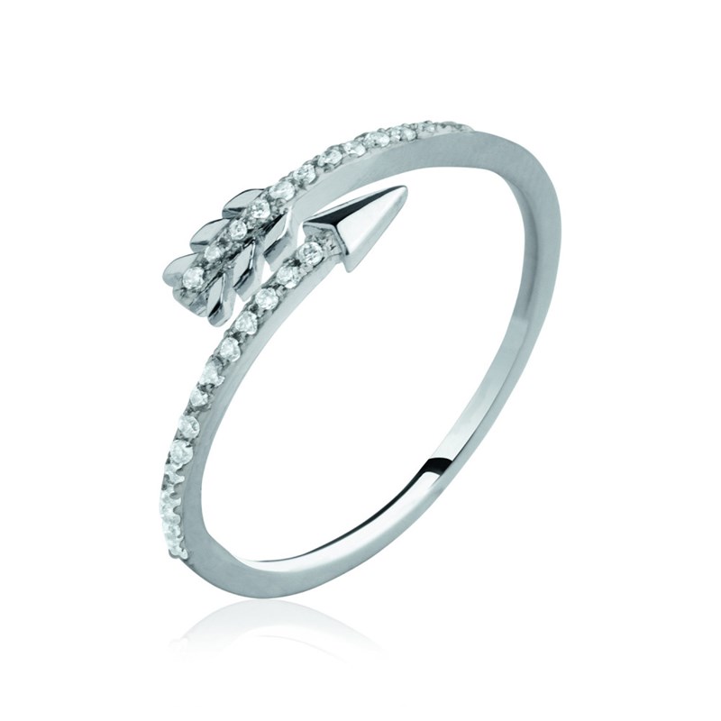 Bague Femme - Argent 925 - Oxyde de zirconium