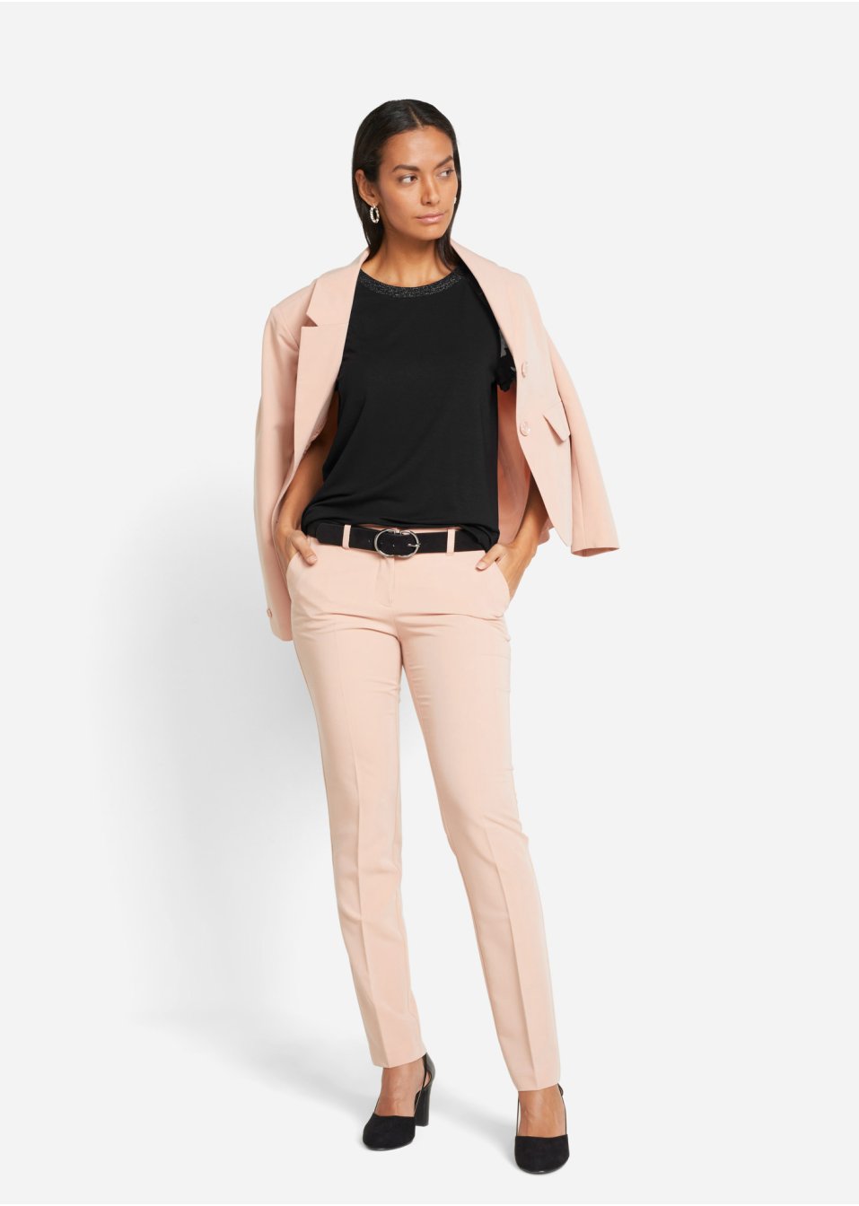 T-shirt avec manches en chiffon