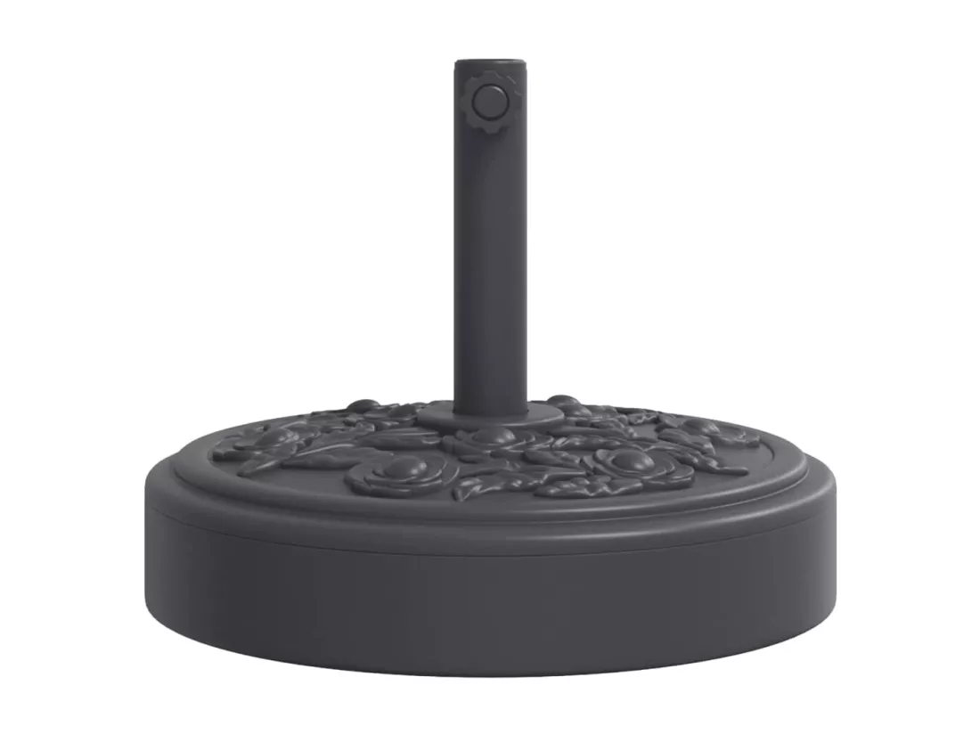 Base de parasol pour mats ?38 / 48 mm 25 kg rond